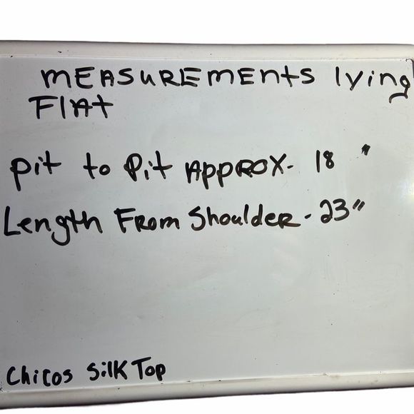 Chicos Silk Blend Knit Sleeveless Boho Summer Top S - Picture 7 of 10